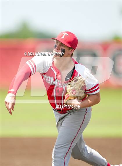 Thumbnail 2 in Tomball vs Rockwall-Heath (UIL 6A Regional Semi-Final) photogallery.