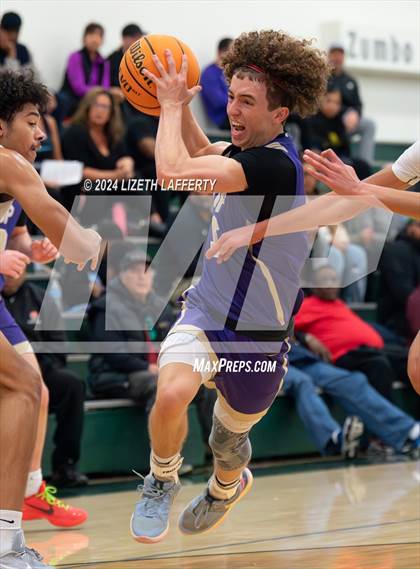Thumbnail 2 in Notre Dame Prep vs Modesto Christian (MLK Classic) photogallery.