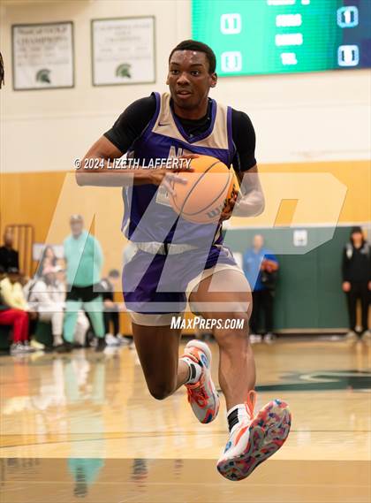 Thumbnail 3 in Notre Dame Prep vs Modesto Christian (MLK Classic) photogallery.