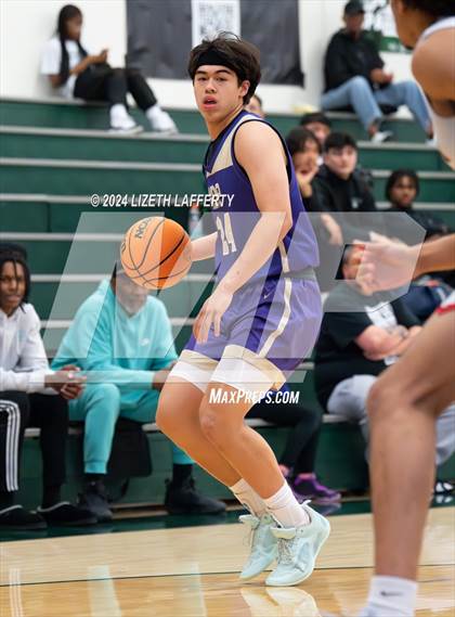Thumbnail 2 in Notre Dame Prep vs Modesto Christian (MLK Classic) photogallery.