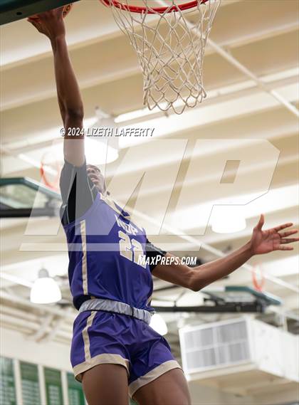 Thumbnail 1 in Notre Dame Prep vs Modesto Christian (MLK Classic) photogallery.