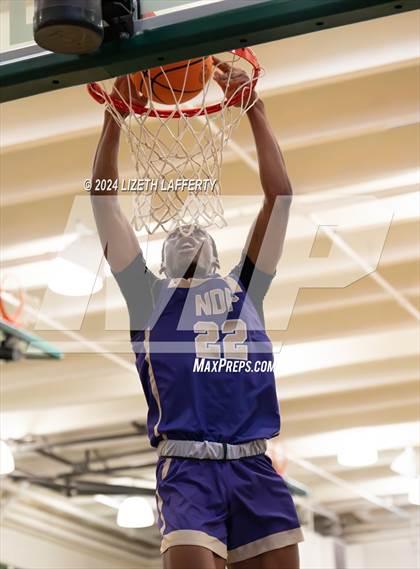 Thumbnail 3 in Notre Dame Prep vs Modesto Christian (MLK Classic) photogallery.