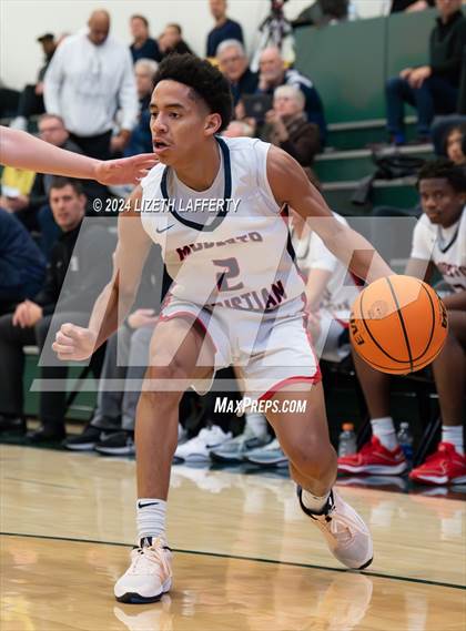 Thumbnail 3 in Notre Dame Prep vs Modesto Christian (MLK Classic) photogallery.