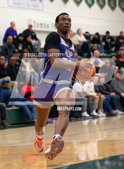 Thumbnail 3 in Notre Dame Prep vs Modesto Christian (MLK Classic) photogallery.
