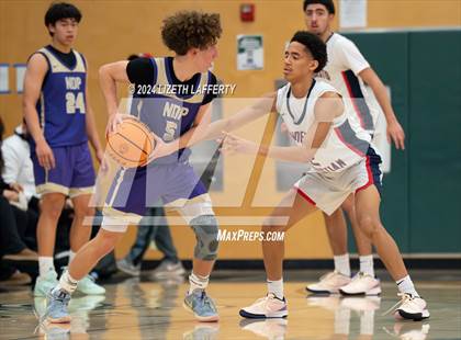 Thumbnail 1 in Notre Dame Prep vs Modesto Christian (MLK Classic) photogallery.