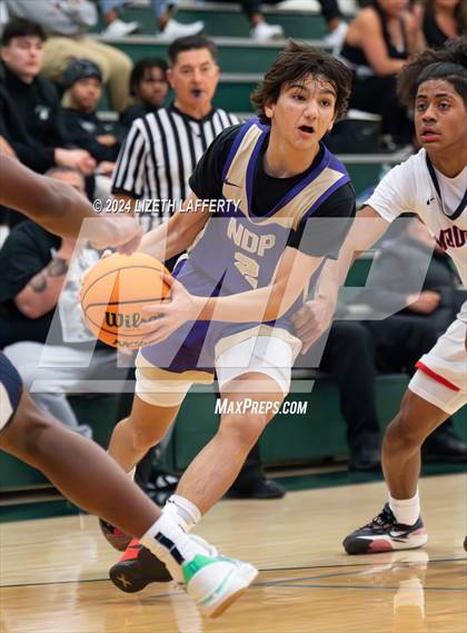 Thumbnail 1 in Notre Dame Prep vs Modesto Christian (MLK Classic) photogallery.