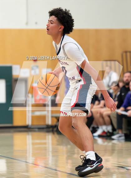 Thumbnail 2 in Notre Dame Prep vs Modesto Christian (MLK Classic) photogallery.
