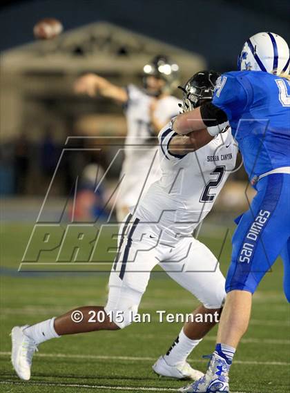 Thumbnail 3 in San Dimas vs. Sierra Canyon (CIF SS Mid Valley Division Final) photogallery.