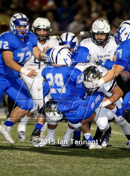Thumbnail 3 in San Dimas vs. Sierra Canyon (CIF SS Mid Valley Division Final) photogallery.