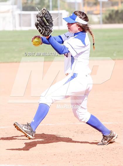 Thumbnail 2 in Nogales vs Tombstone (Chandler Prep Softball Classic) photogallery.