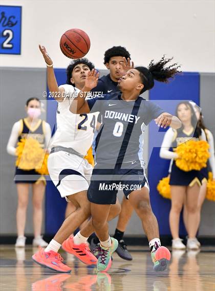 Thumbnail 3 in Downey @ Inderkum (CIF SJS D1 Playoff) photogallery.