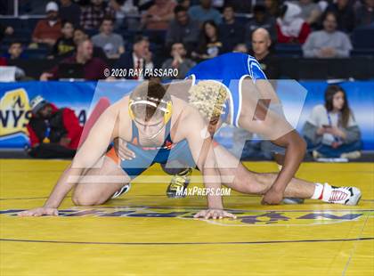 Thumbnail 1 in NYSPHSAA Wrestling Championships - Finals 170 lbs - 285 lbs photogallery.
