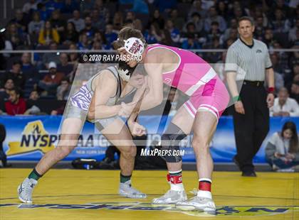 Thumbnail 1 in NYSPHSAA Wrestling Championships - Finals 170 lbs - 285 lbs photogallery.