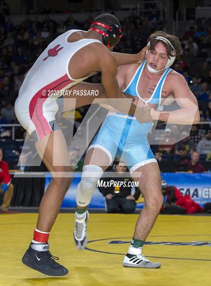 Thumbnail 2 in NYSPHSAA Wrestling Championships - Finals 170 lbs - 285 lbs photogallery.