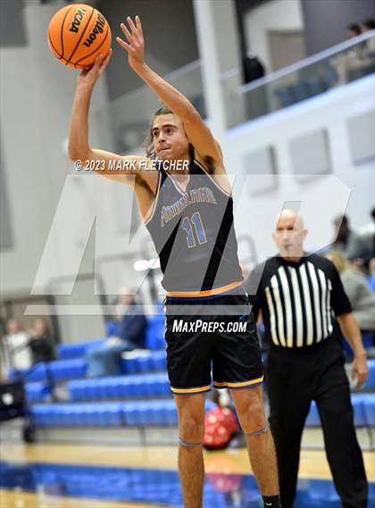 Thumbnail 3 in Tampa Catholic vs Mainland (The First Academy Invitational) photogallery.