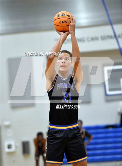 Thumbnail 2 in Tampa Catholic vs Mainland (The First Academy Invitational) photogallery.