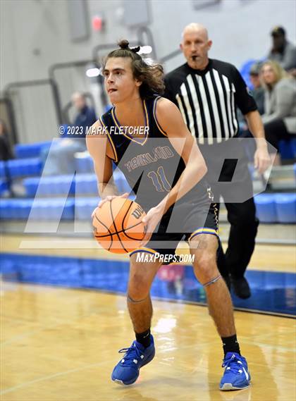 Thumbnail 3 in Tampa Catholic vs Mainland (The First Academy Invitational) photogallery.