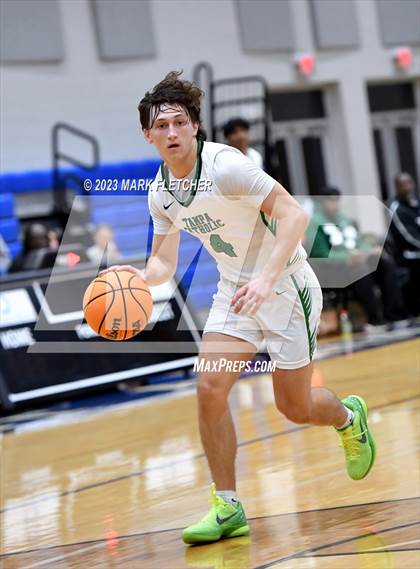 Thumbnail 3 in Tampa Catholic vs Mainland (The First Academy Invitational) photogallery.