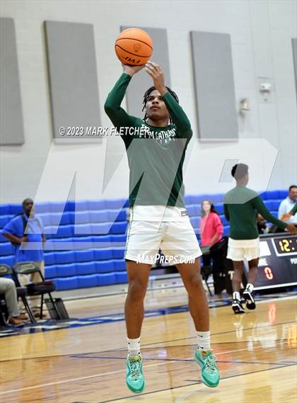 Thumbnail 2 in Tampa Catholic vs Mainland (The First Academy Invitational) photogallery.