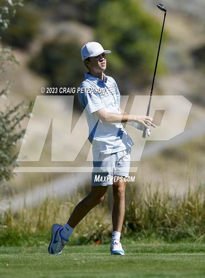 Thumbnail 3 in Utah 4A Region 11 Boys Golf Meet photogallery.