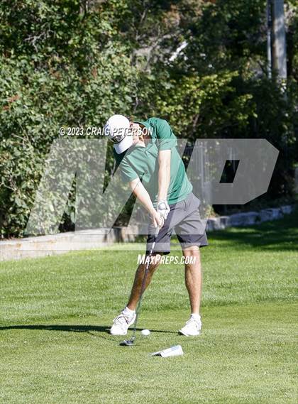 Thumbnail 2 in Utah 4A Region 11 Boys Golf Meet photogallery.