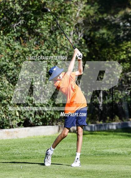 Thumbnail 1 in Utah 4A Region 11 Boys Golf Meet photogallery.