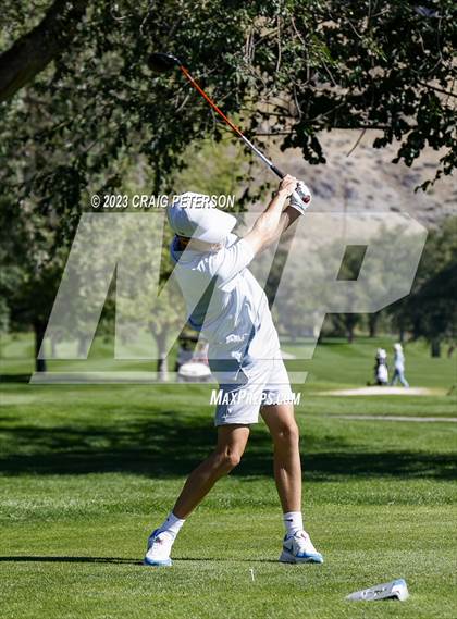 Thumbnail 2 in Utah 4A Region 11 Boys Golf Meet photogallery.