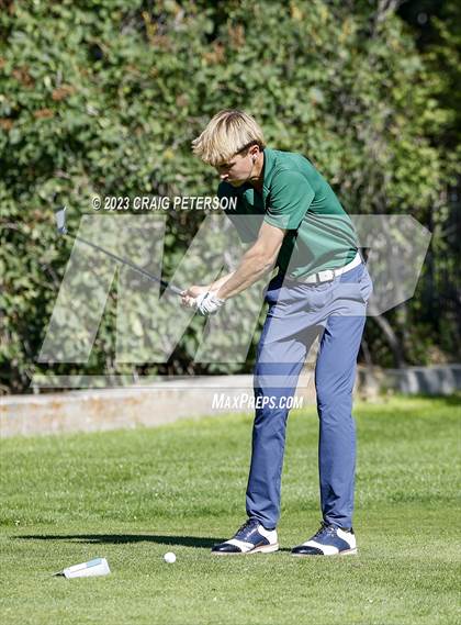 Thumbnail 1 in Utah 4A Region 11 Boys Golf Meet photogallery.