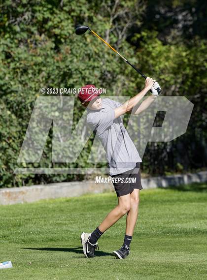 Thumbnail 3 in Utah 4A Region 11 Boys Golf Meet photogallery.