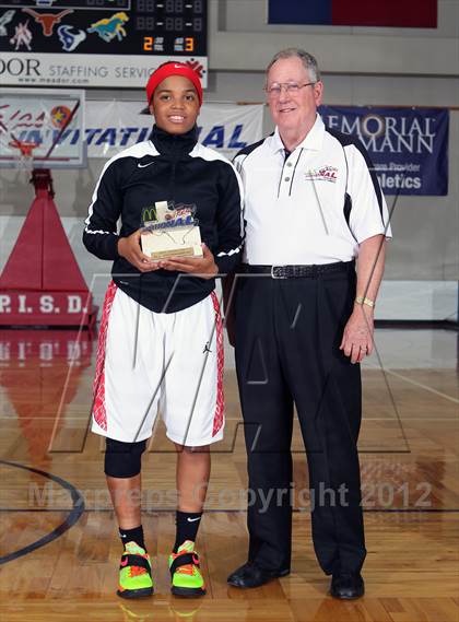 Thumbnail 3 in Bellaire @ Duncanville (McDonald's Texas Invitational) photogallery.