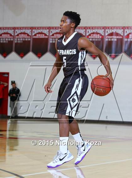 Thumbnail 2 in Harvard-Westlake vs. St. Francis photogallery.