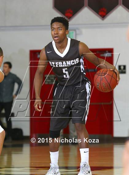 Thumbnail 1 in Harvard-Westlake vs. St. Francis photogallery.