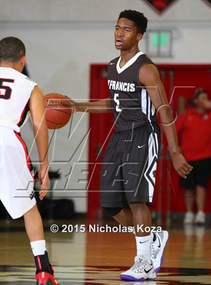 Thumbnail 1 in Harvard-Westlake vs. St. Francis photogallery.