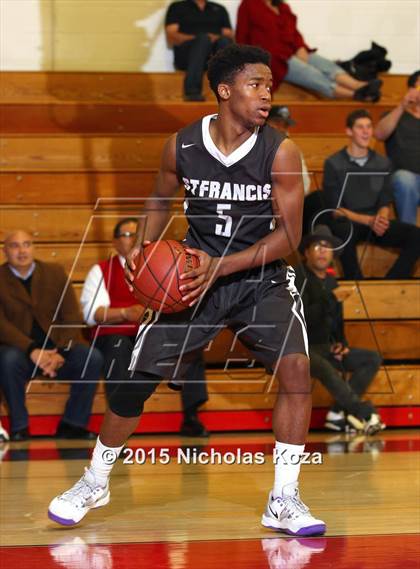 Thumbnail 2 in Harvard-Westlake vs. St. Francis photogallery.