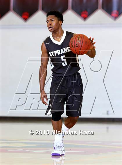 Thumbnail 2 in Harvard-Westlake vs. St. Francis photogallery.