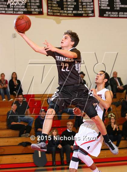 Thumbnail 2 in Harvard-Westlake vs. St. Francis photogallery.