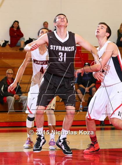Thumbnail 2 in Harvard-Westlake vs. St. Francis photogallery.