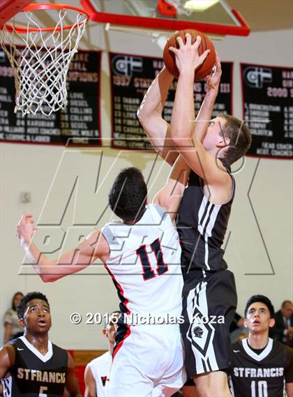 Thumbnail 2 in Harvard-Westlake vs. St. Francis photogallery.
