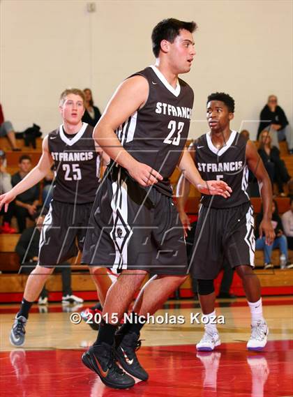 Thumbnail 2 in Harvard-Westlake vs. St. Francis photogallery.