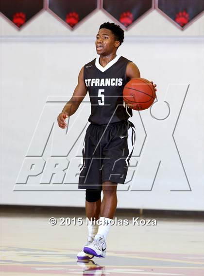 Thumbnail 1 in Harvard-Westlake vs. St. Francis photogallery.