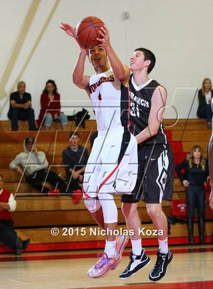 Thumbnail 1 in Harvard-Westlake vs. St. Francis photogallery.