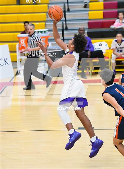 Thumbnail 2 in Rolling Hills Prep vs. Millennium (Hoophall West Tournament) photogallery.