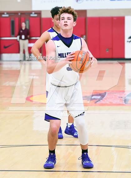 Thumbnail 3 in Rolling Hills Prep vs. Millennium (Hoophall West Tournament) photogallery.