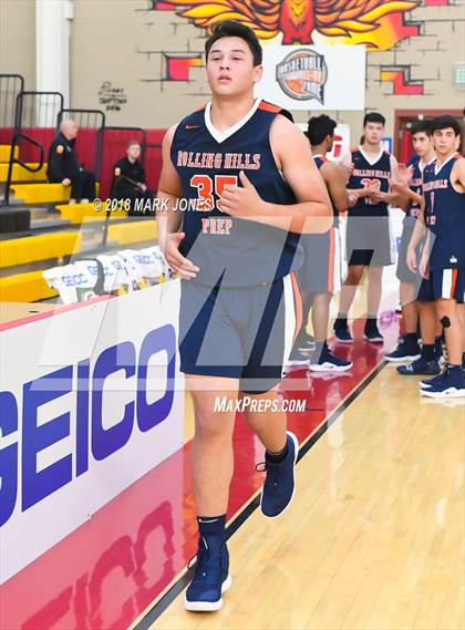 Thumbnail 3 in Rolling Hills Prep vs. Millennium (Hoophall West Tournament) photogallery.