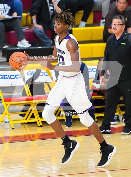 Thumbnail 2 in Rolling Hills Prep vs. Millennium (Hoophall West Tournament) photogallery.