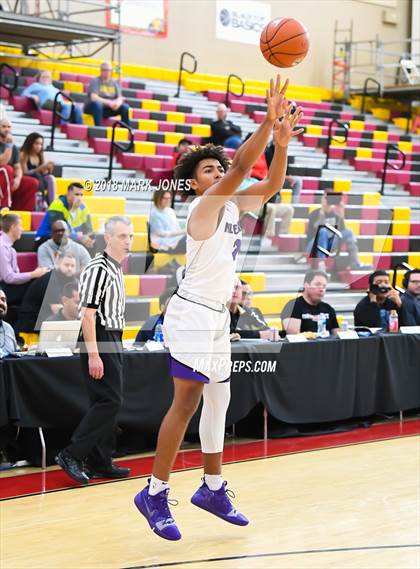 Thumbnail 2 in Rolling Hills Prep vs. Millennium (Hoophall West Tournament) photogallery.
