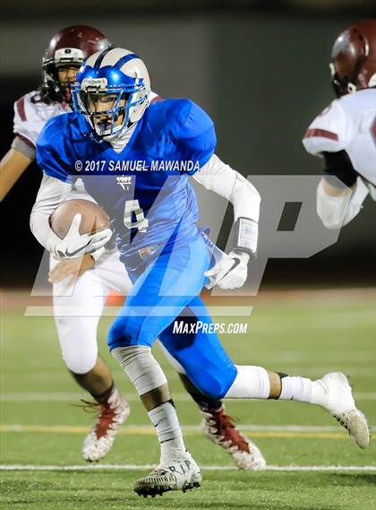 Thumbnail 3 in Animo Robinson vs. Sherman Oaks CES (CIF LACS 8-Man Final) photogallery.