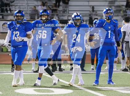 Thumbnail 1 in Animo Robinson vs. Sherman Oaks CES (CIF LACS 8-Man Final) photogallery.
