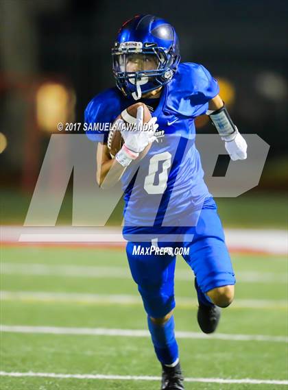 Thumbnail 3 in Animo Robinson vs. Sherman Oaks CES (CIF LACS 8-Man Final) photogallery.