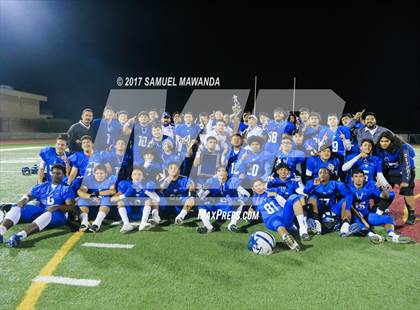 Thumbnail 1 in Animo Robinson vs. Sherman Oaks CES (CIF LACS 8-Man Final) photogallery.